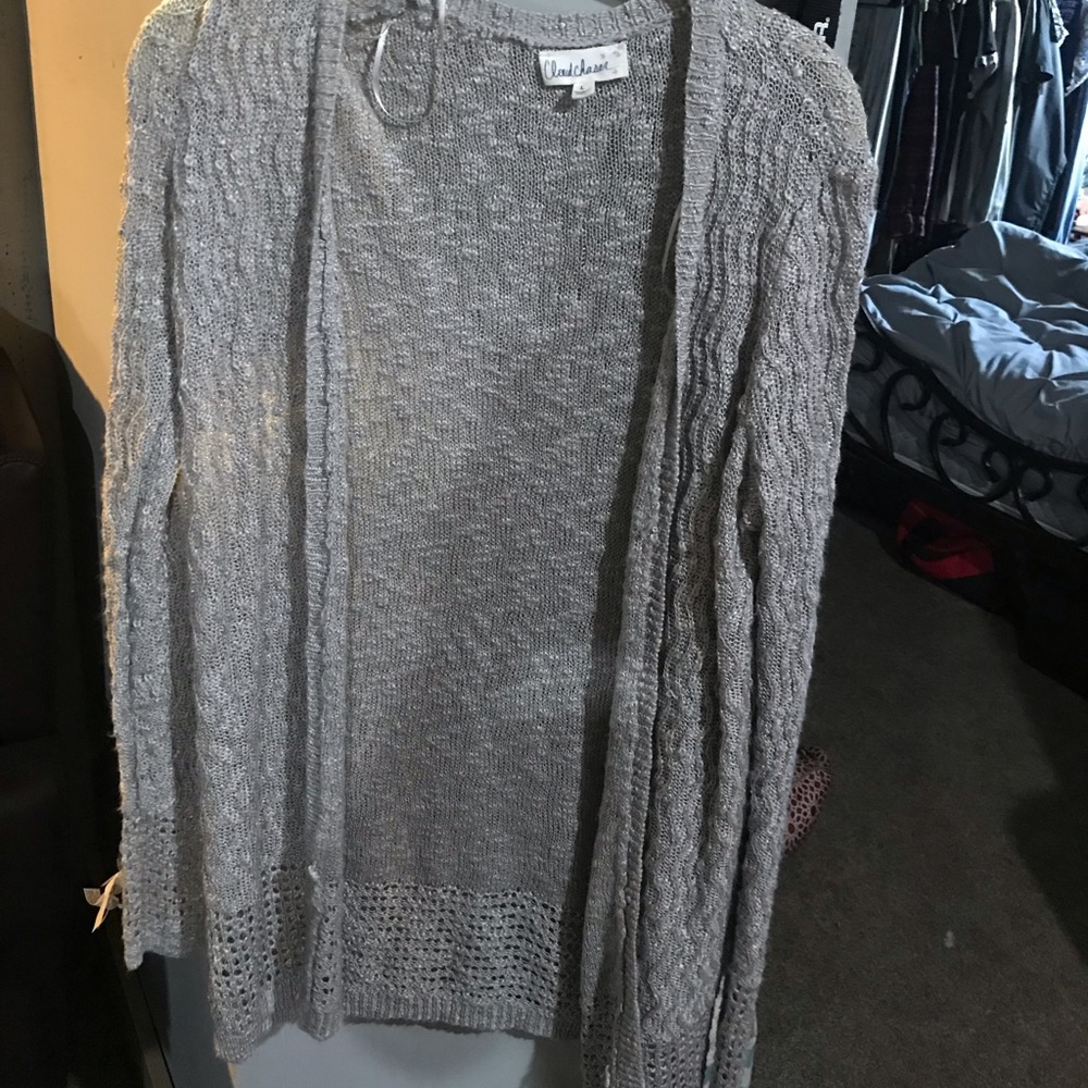 New Grey Cardigan